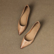 Arla Genuine Leather Flats