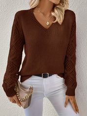 Rosy | Crochet detailed jumper