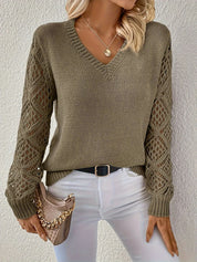 Rosy | Crochet detailed jumper