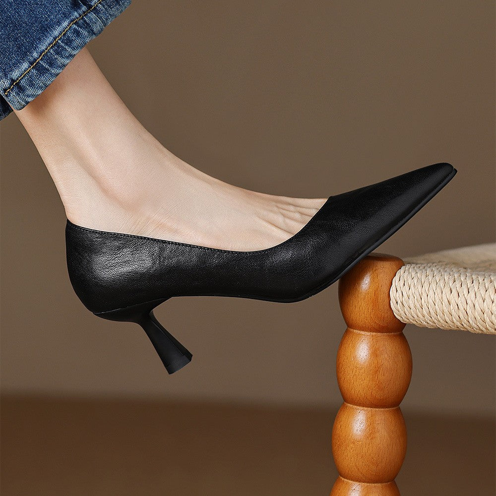 Cymara Leather Pumps