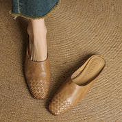 Viola Genuine Leather Mules