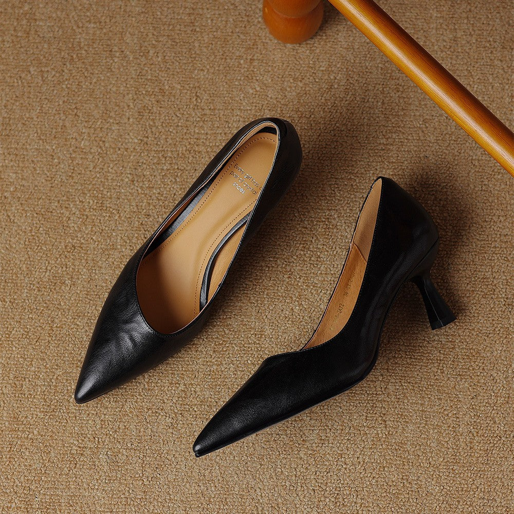 Cymara Leather Pumps