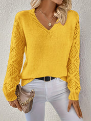 Rosy | Crochet detailed jumper