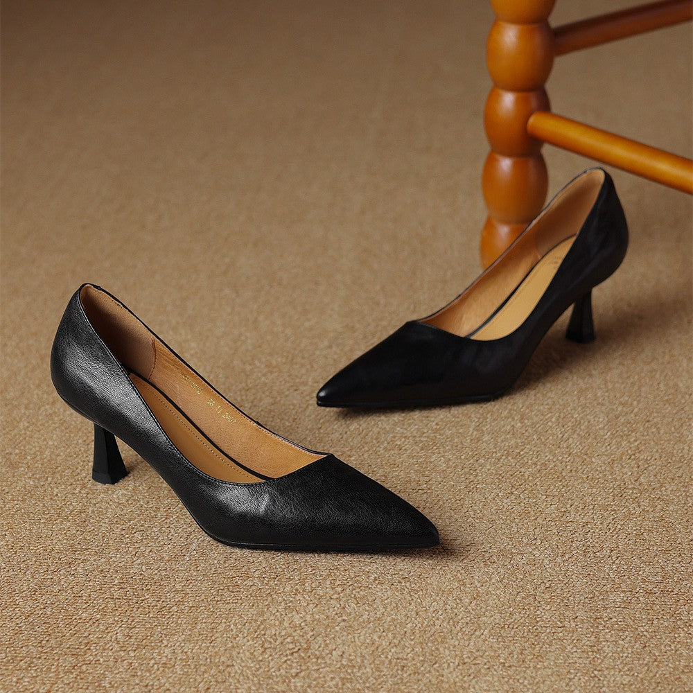 Cymara Leather Pumps