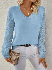 Rosy | Crochet detailed jumper