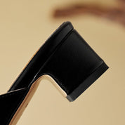 Marloe Pointed Leather Mules