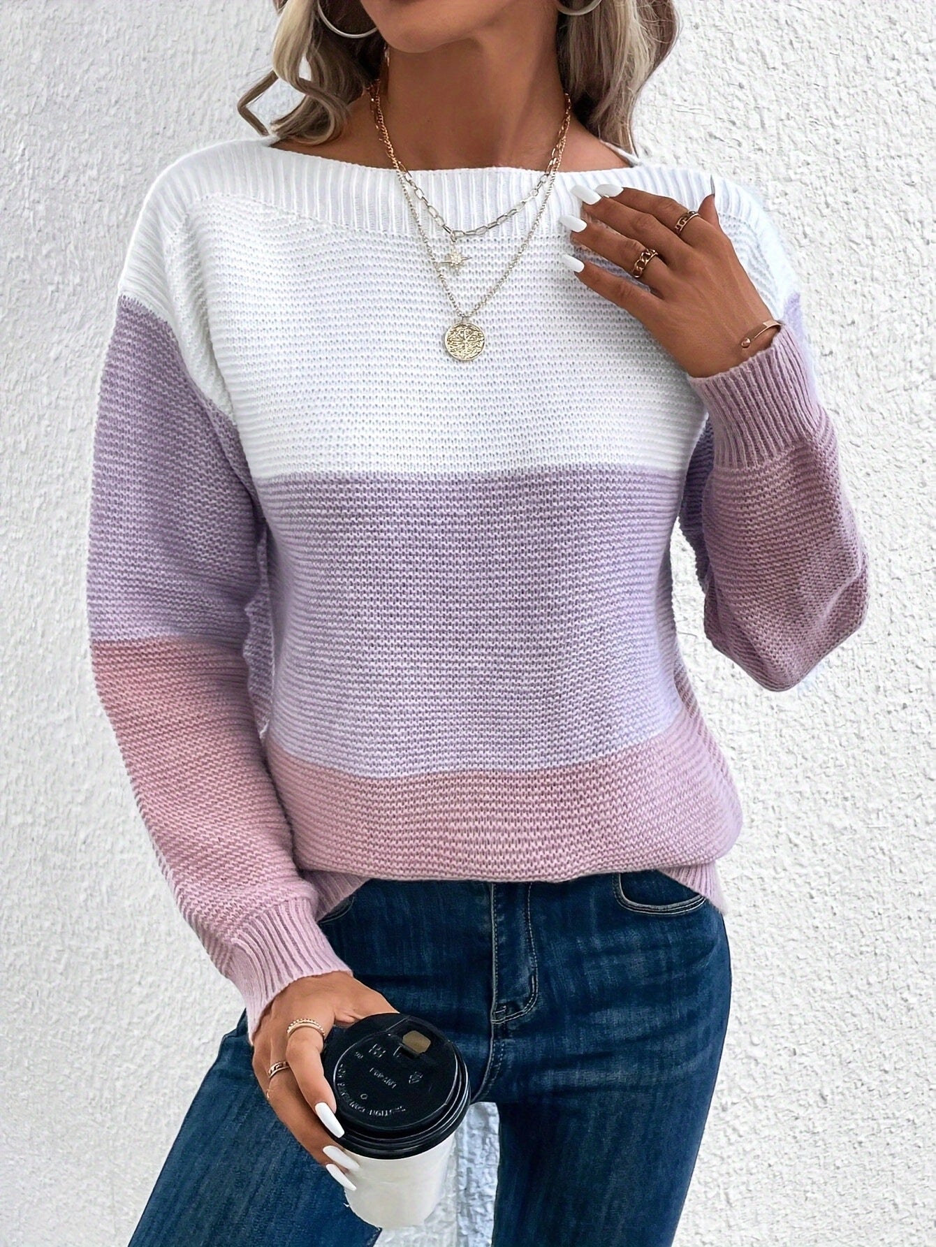 Sari | Knitted jersey jumper