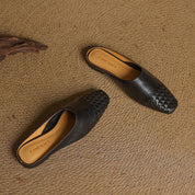 Viola Genuine Leather Mules
