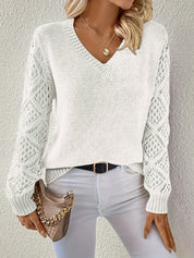 Rosy | Crochet detailed jumper