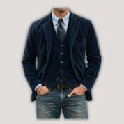 Tom | Blazer and Waistcoat Set in Velvet