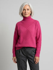 Lauren | Soft Roll-Neck Knit Jumper