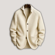 Sil | Cord Cardigan For Men