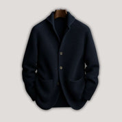 Sil | Cord Cardigan For Men