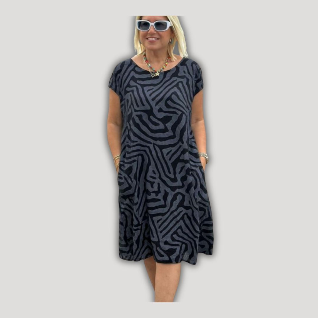 Avanille | Round Neck Summer Dress