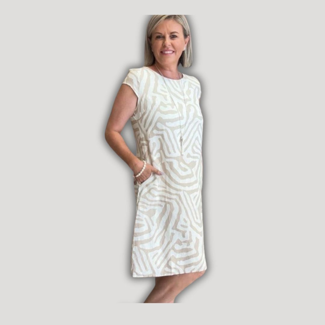 Avanille | Round Neck Summer Dress