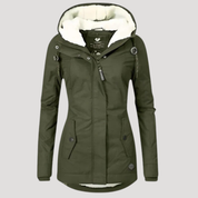 Seravia | Waterproof Winter Jacket with Hood