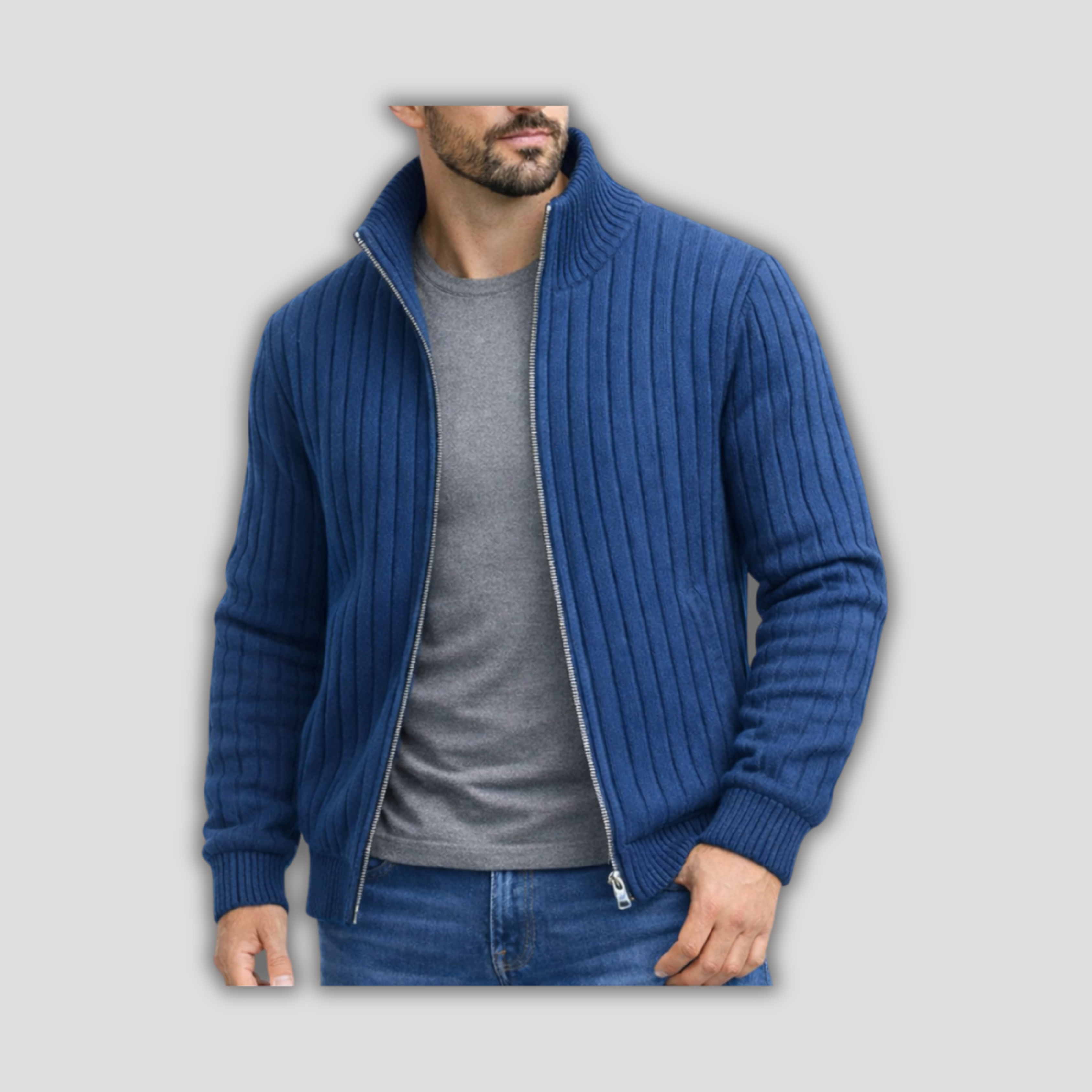 Devin | Classic Elegant Zip Vest