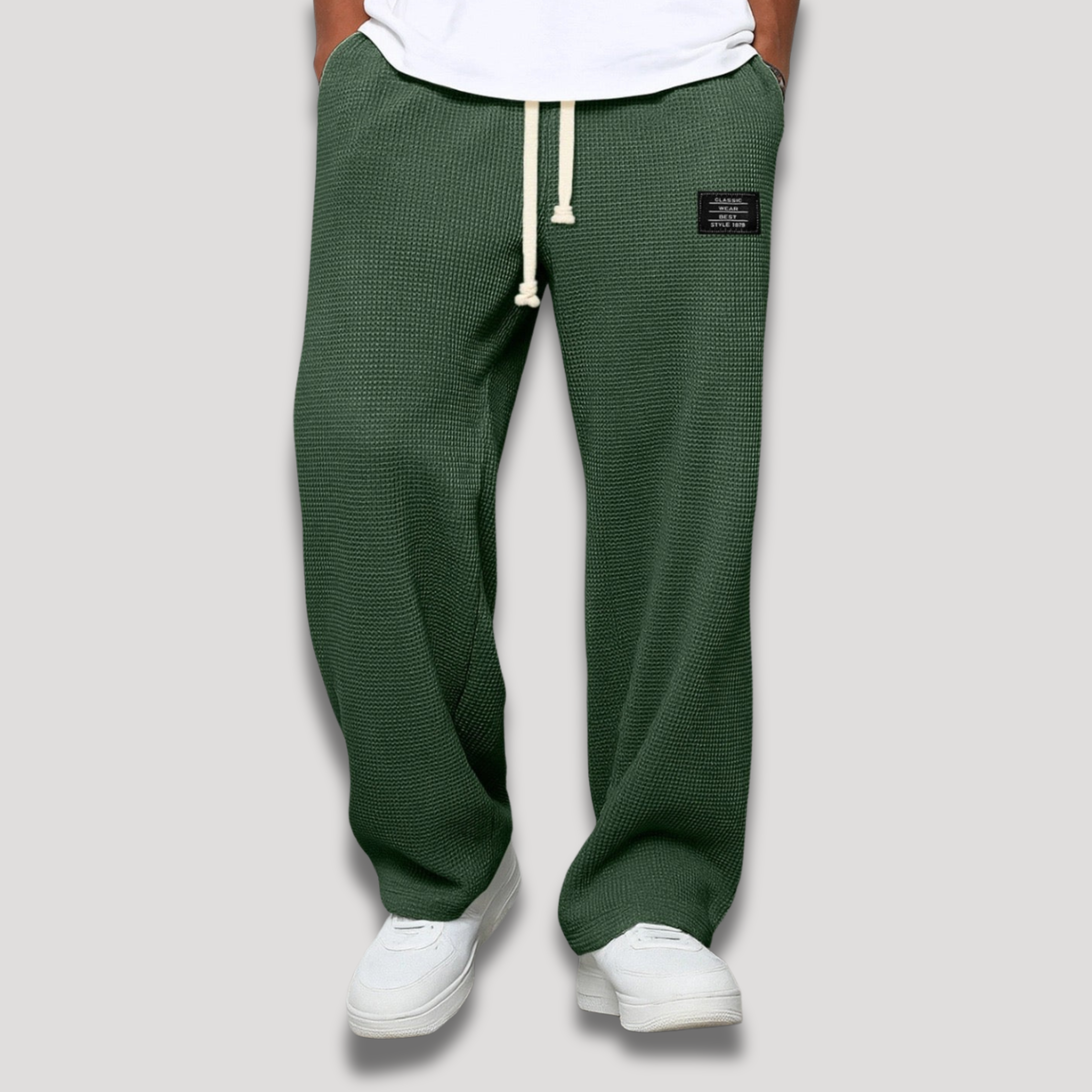 Gerald | Wide Trousers with Adjustable Waist