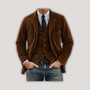 Tom | Blazer and Waistcoat Set in Velvet