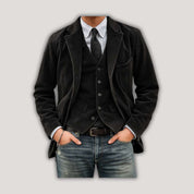 Tom | Blazer and Waistcoat Set in Velvet