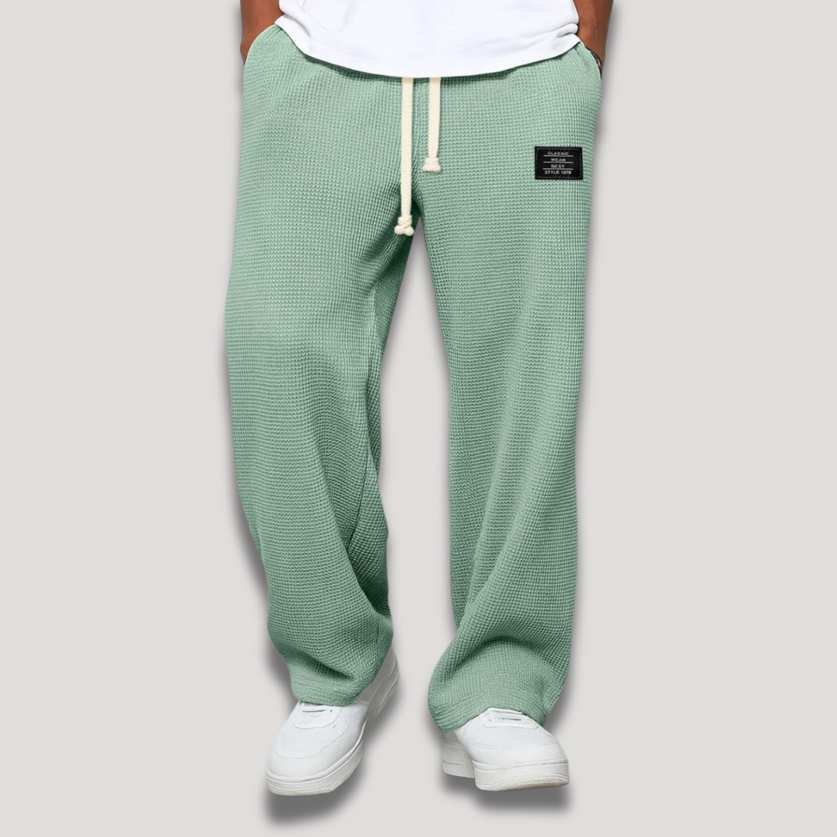 Gerald | Wide Trousers with Adjustable Waist