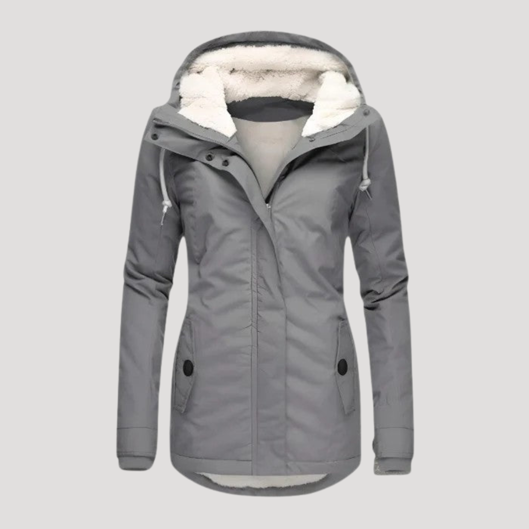 Seravia | Waterproof Winter Jacket with Hood