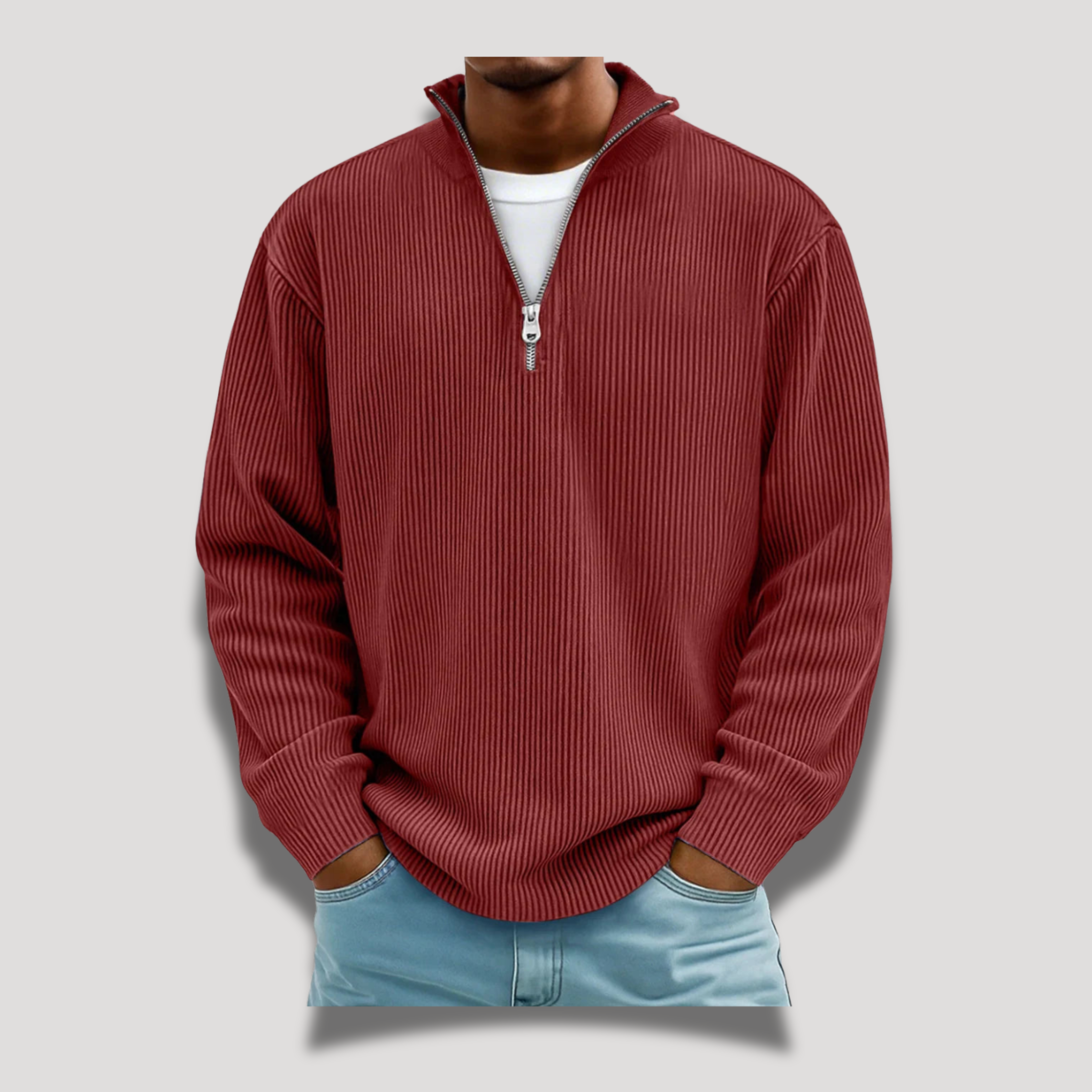 Tyler | Mid-Zip Pullover