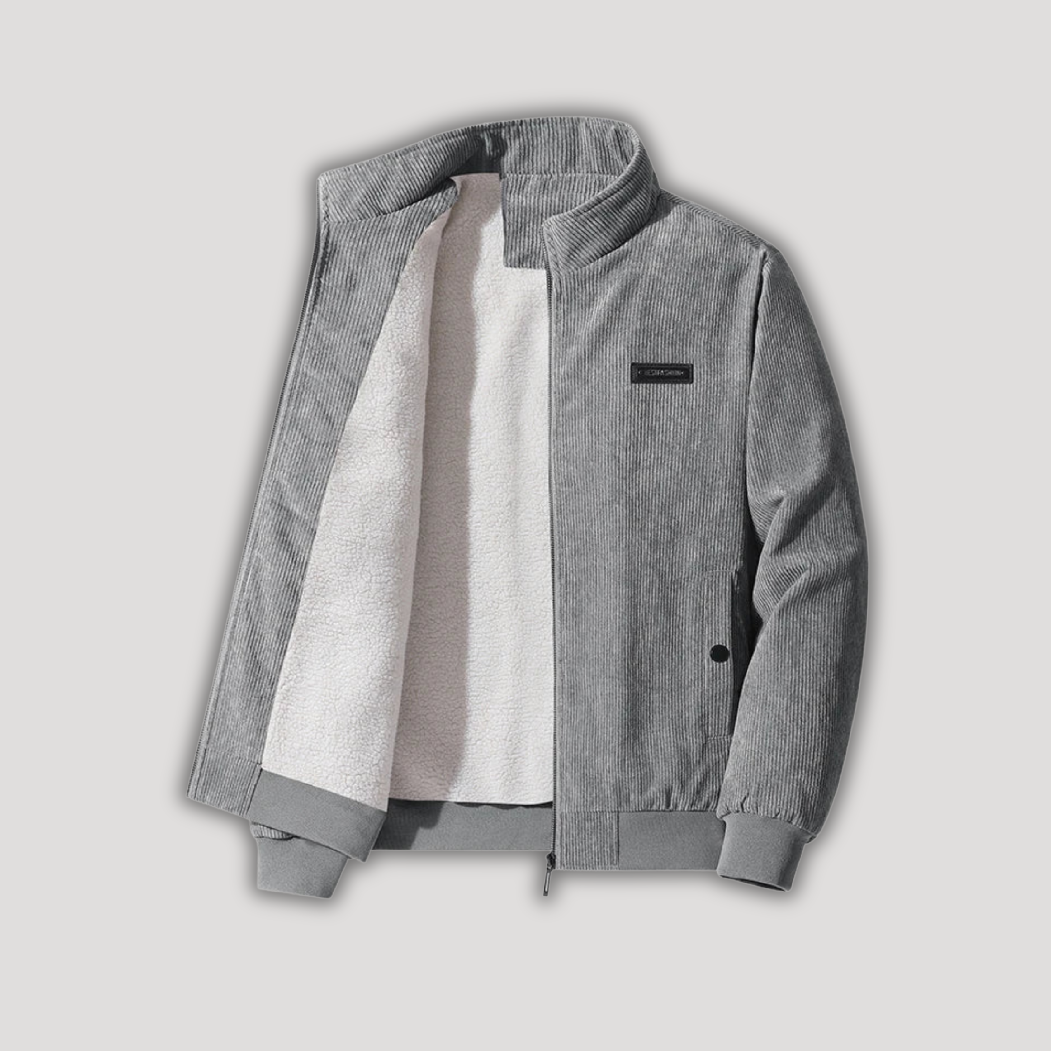Udo | Cord Jacket with Fleece Lining