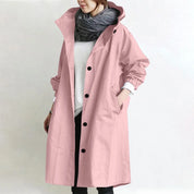 Catherine | Hooded Longline Parka Coat