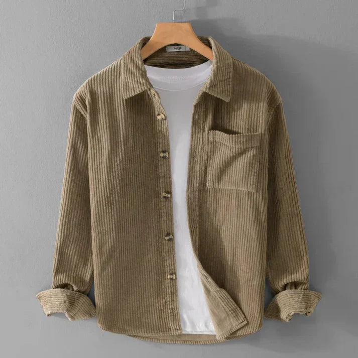 Cody | Shirt in Soft Corduroy