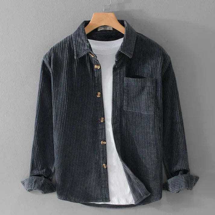 Cody | Shirt in Soft Corduroy