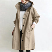 Catherine | Hooded Longline Parka Coat
