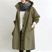 Catherine | Hooded Longline Parka Coat