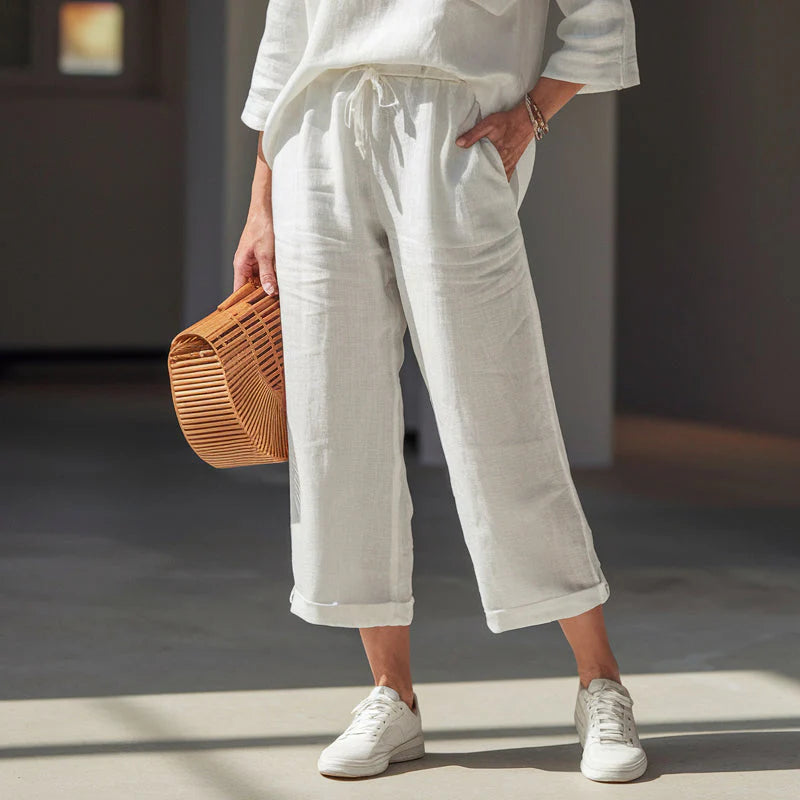 Mia | Linen trousers