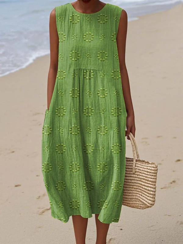Rose | Airy and Sleeveless Summer Dress