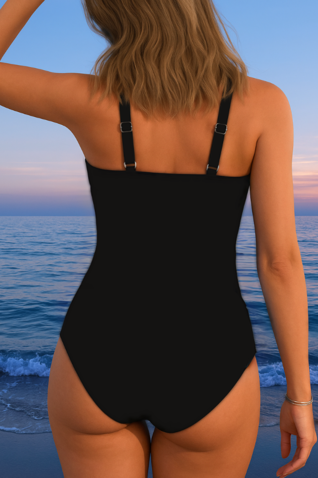 Éloria | Elegant swimsuit with a colourful print