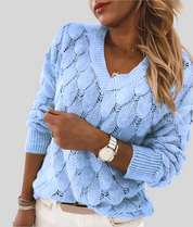 Lumiere | Casual v-neck jumper