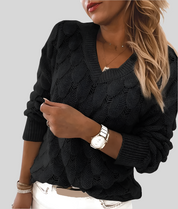 Lumiere | Casual v-neck jumper