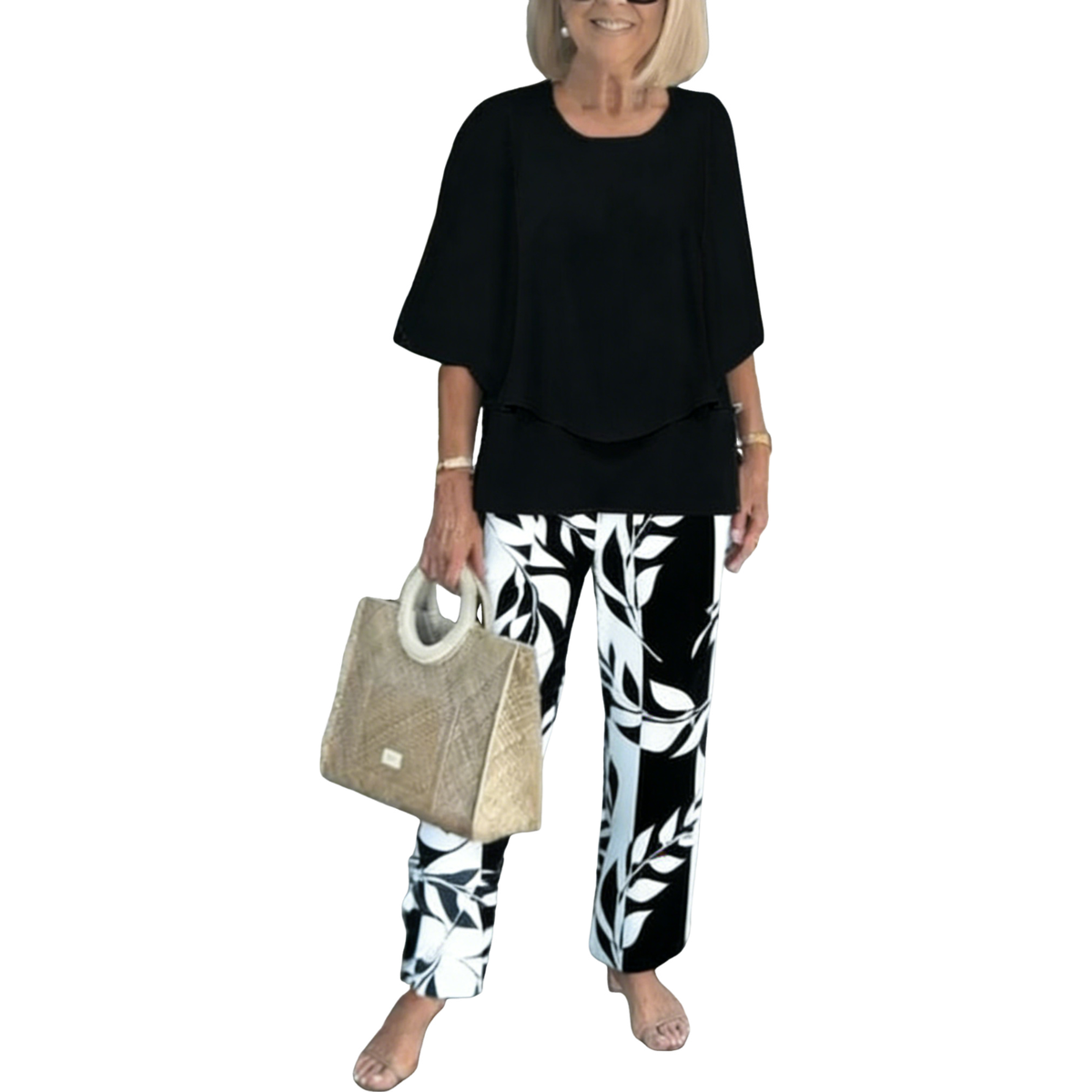 Evelyn | Sophisticated Botanical Print Co-Ord Set