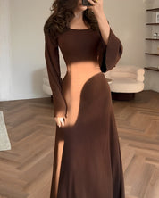 Tess | Knitted Maxi Dress