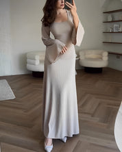 Tess | Knitted Maxi Dress