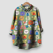 Kathrin | Dog print shirt