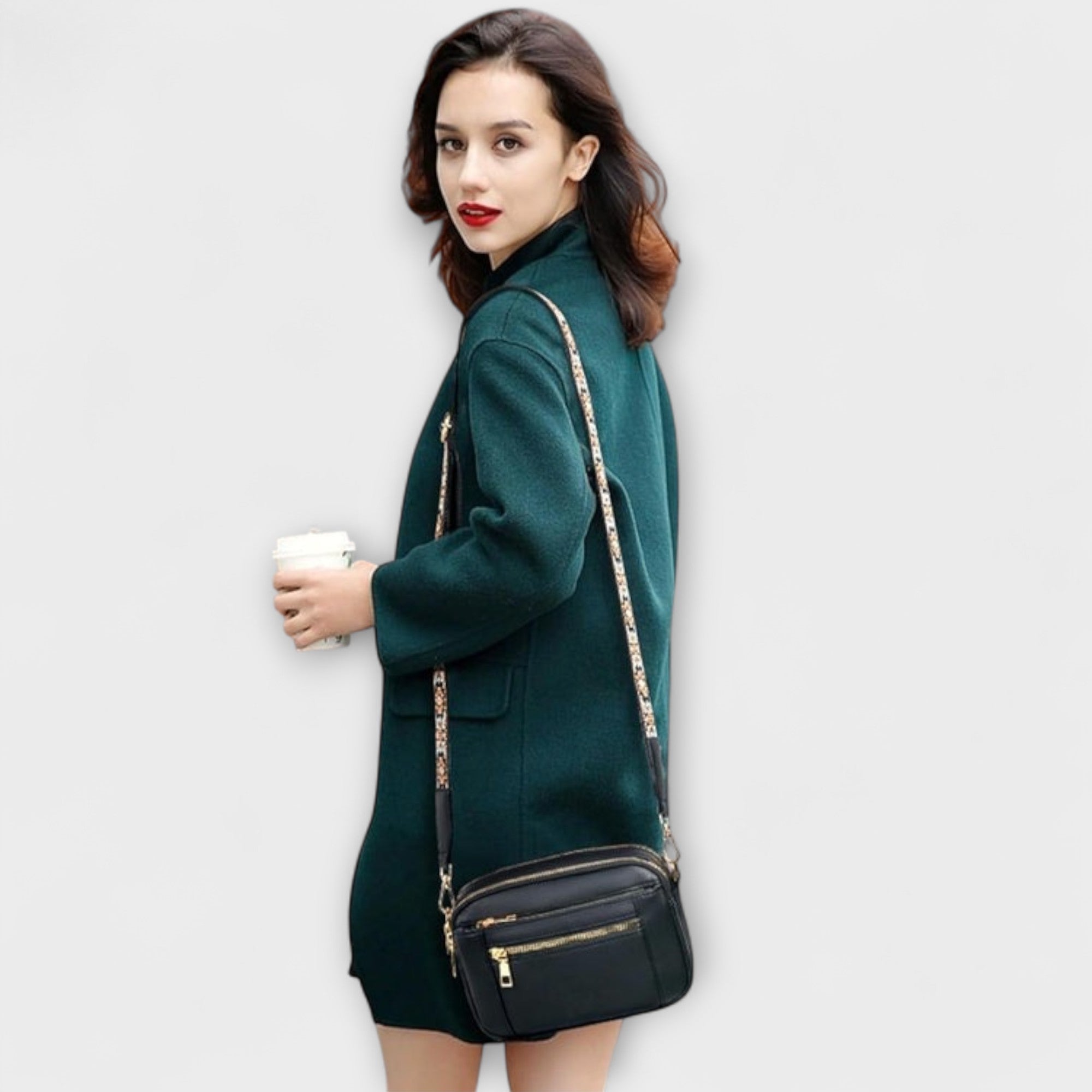 Mira | Elegant Leather Shoulder Bag