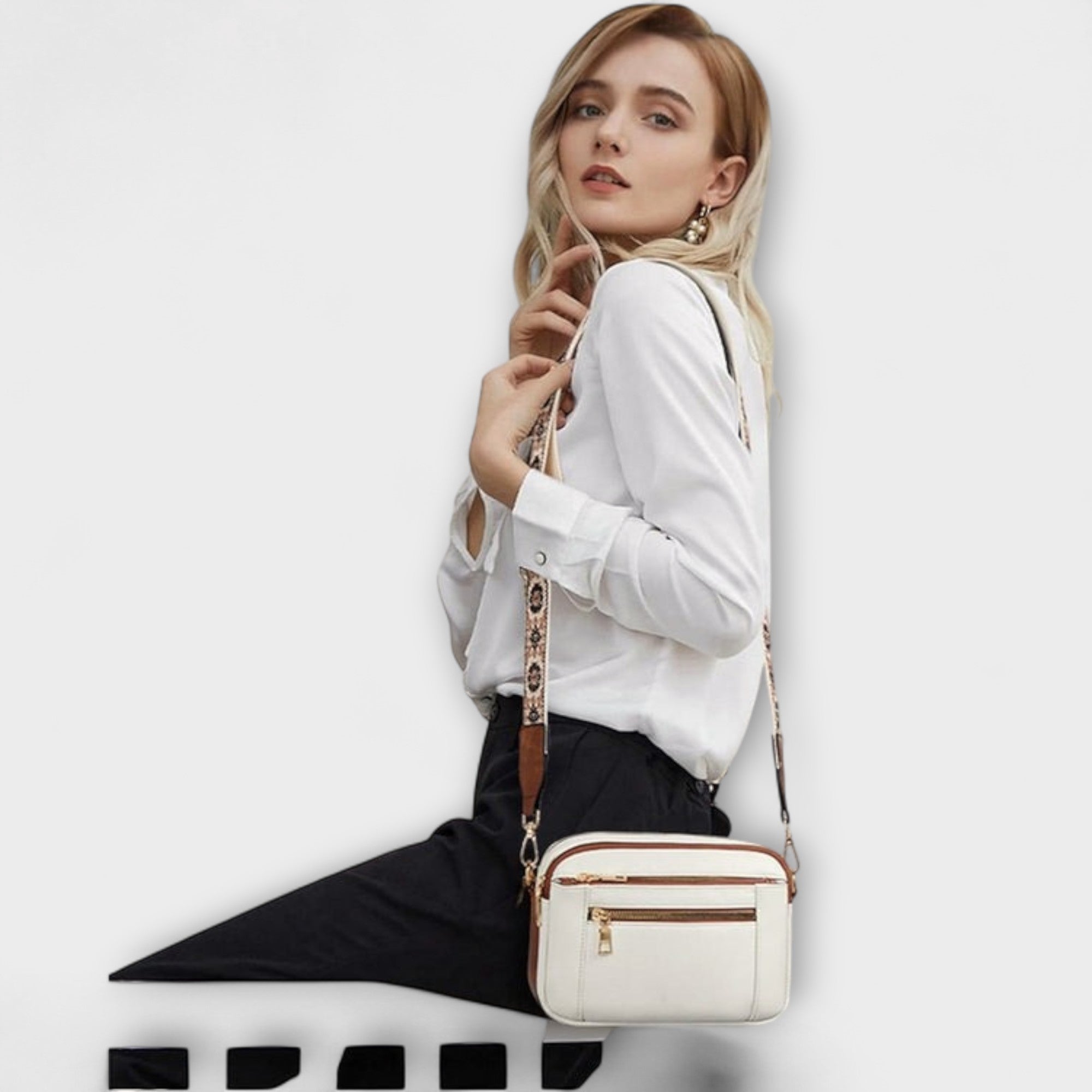 Mira | Elegant Leather Shoulder Bag