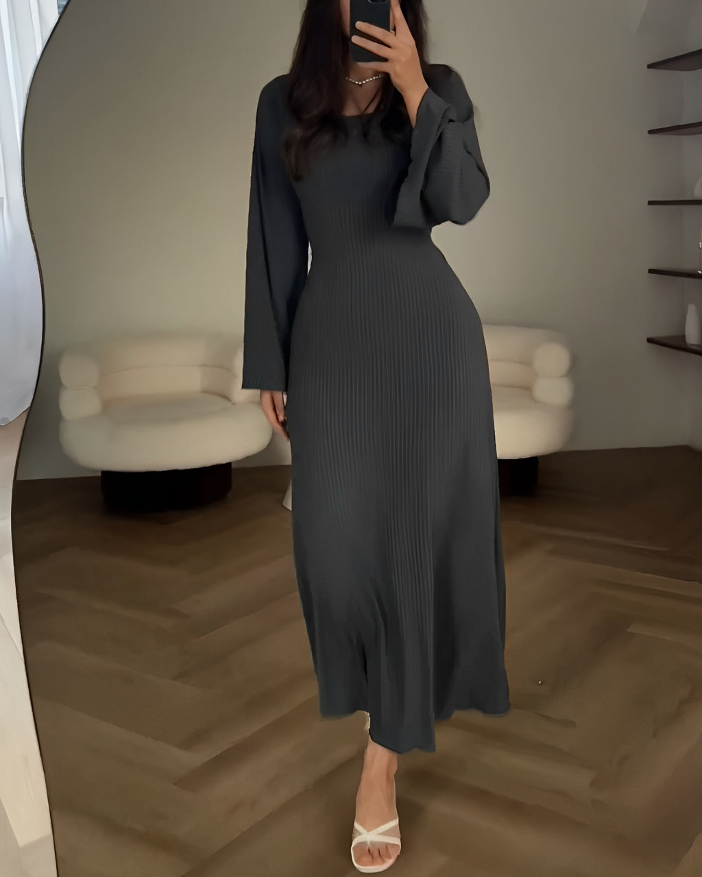 Tess | Knitted Maxi Dress