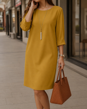Odette | Relaxed Fluid Midi Dress