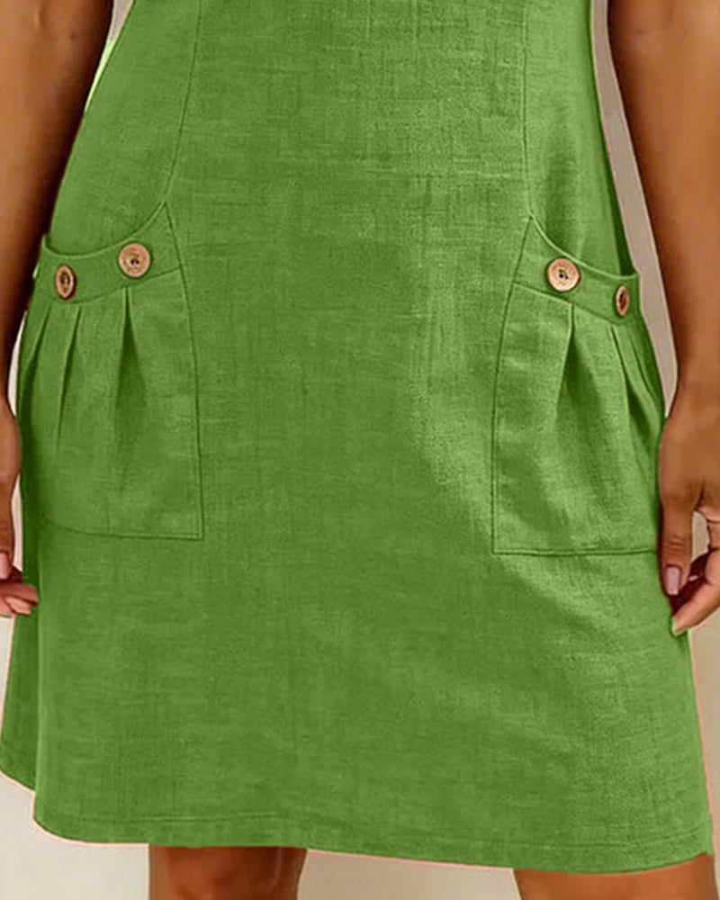 Lynda | Classic Elegant Zip-Neck Dress