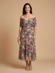 Santana | Elegant V-Neck Maxi Dress