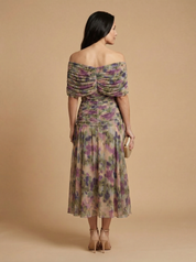 Santana | Elegant V-Neck Maxi Dress