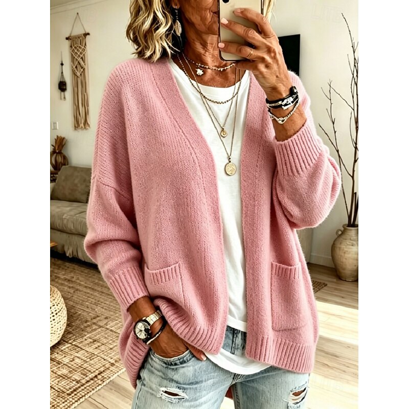 Maureen | Drape Knit Cardigan
